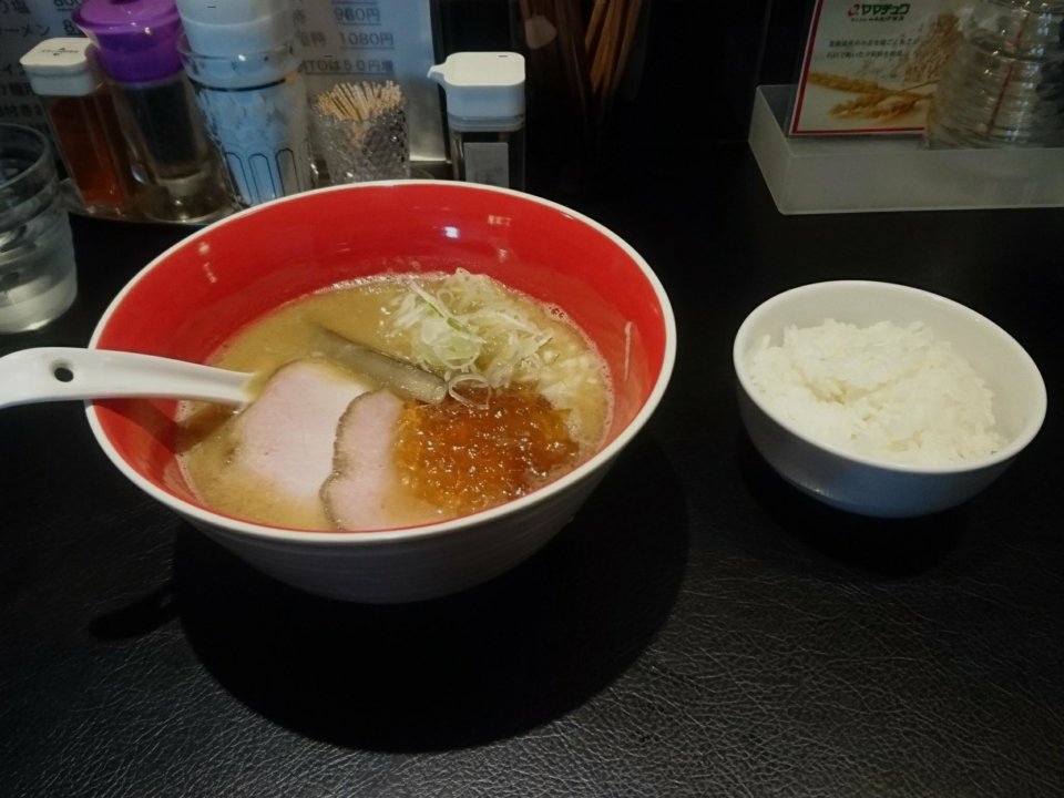 MEN-EIJI HIRAGISHI BASE　魚介豚骨醤油