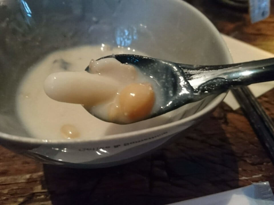 森彦　玄米餅の白いおしるこ　豆