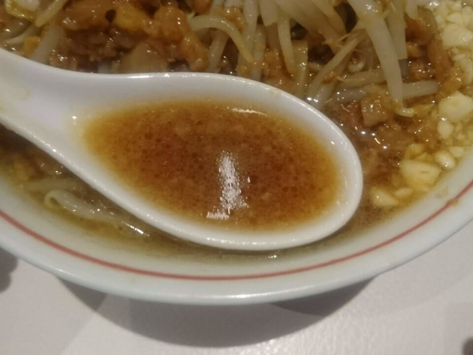 MEN-EIJI Full.　ラーメン中　スープ