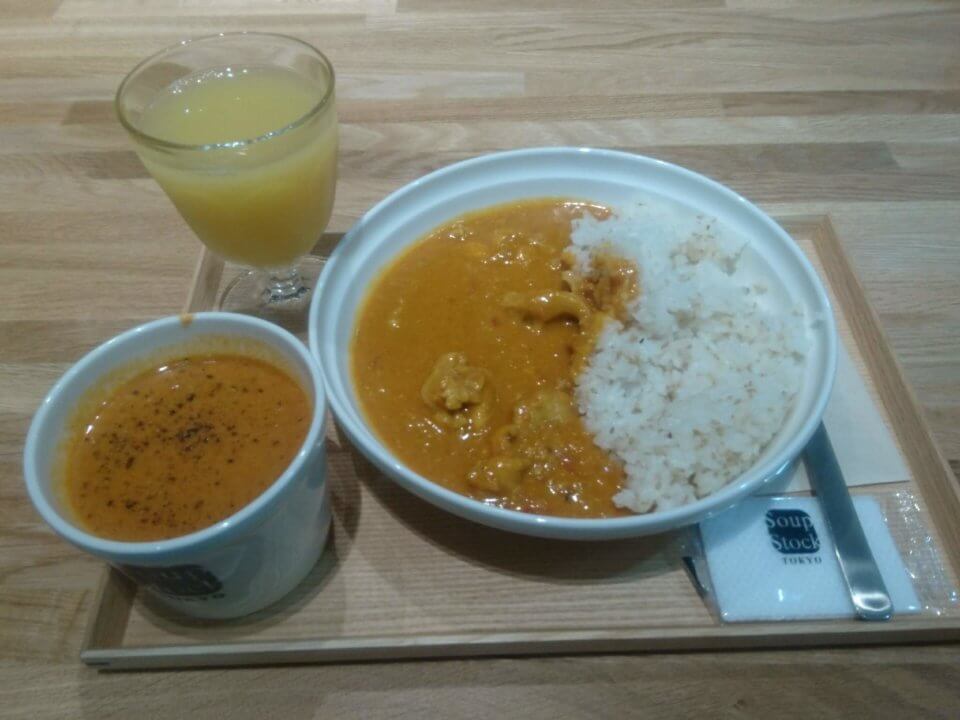 Soup Stock Tokyo（スープストックトーキョー） 円山店　カレーとスープのセット